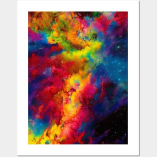 Trippy Galaxy Posters and Art